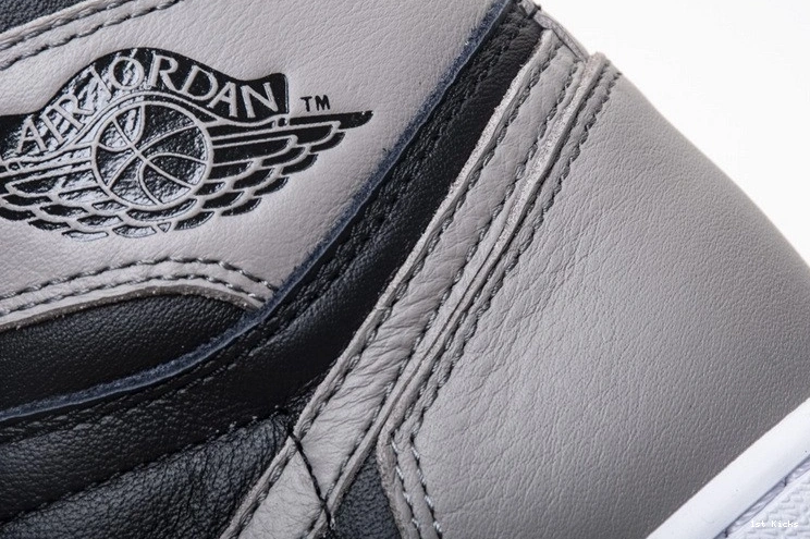 High OG Black Jordan Gray Retro Shadow 555088-013  1 Air 0324